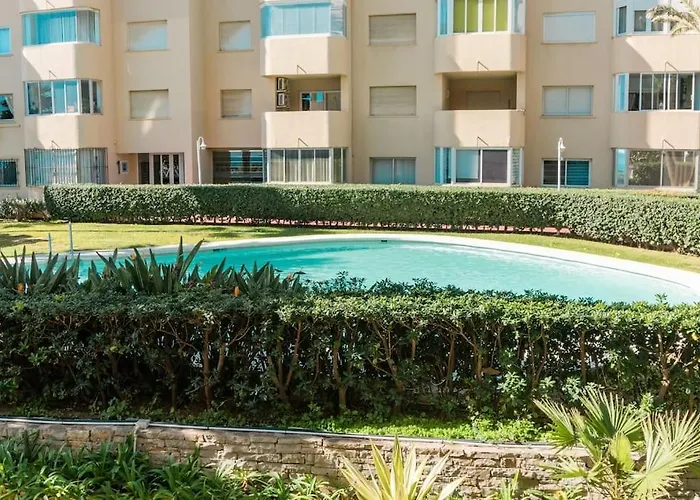 With Terrace And Pools In The Port