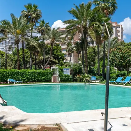 With Terrace And Pools In The Port Appartement